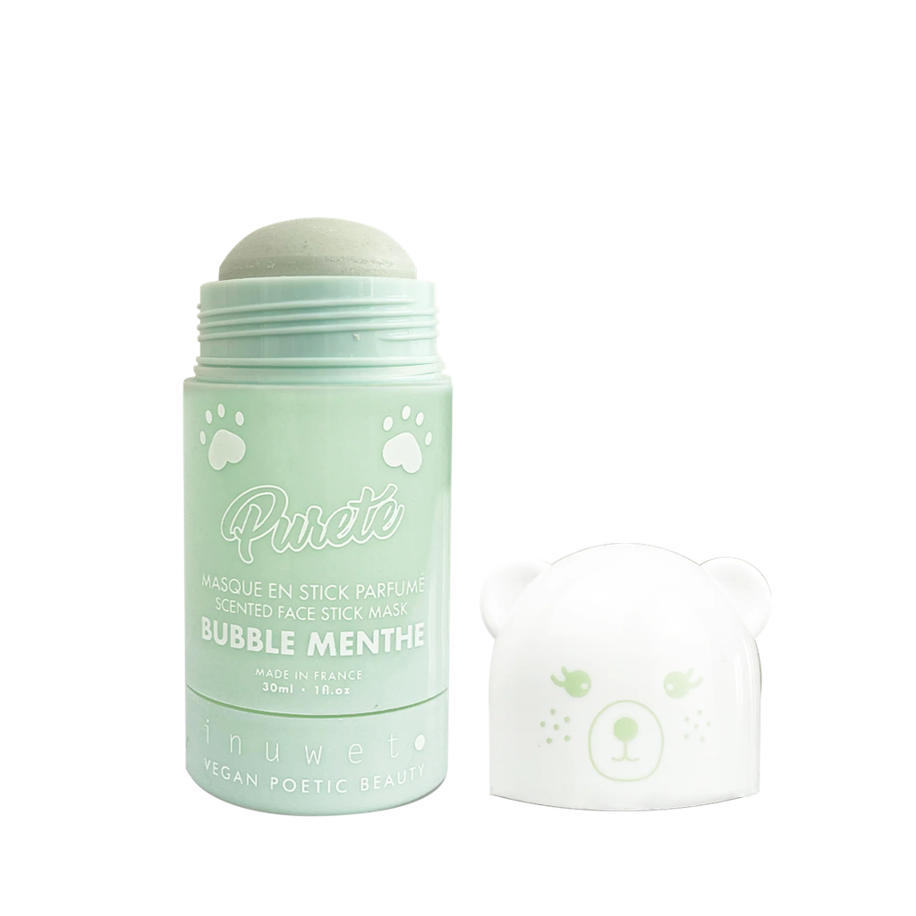 Inuwet - Masque visage en stick - Bubble menthe