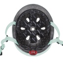 Globber - Casque Go Up Lights - Pastel Mint - Intérieur