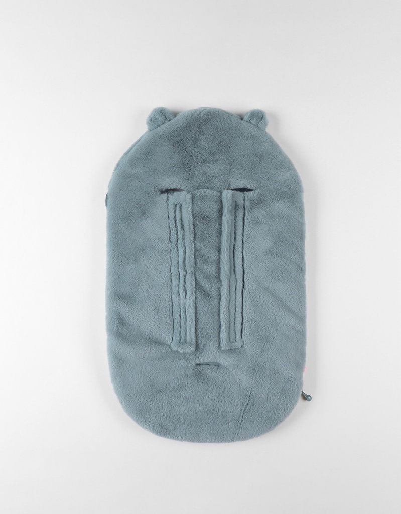 Noukie's - Nid d'ange Jersey et fausse fourrure - Bleu