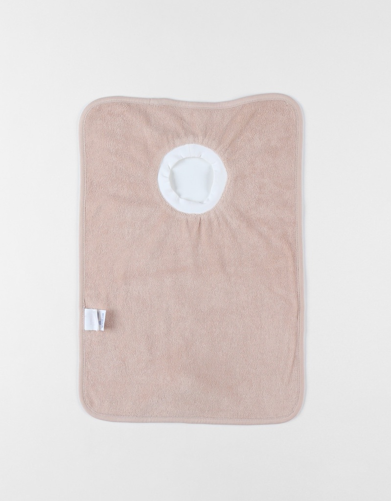 Nookie's - Bavoir funny en éponge - Moka, noisette