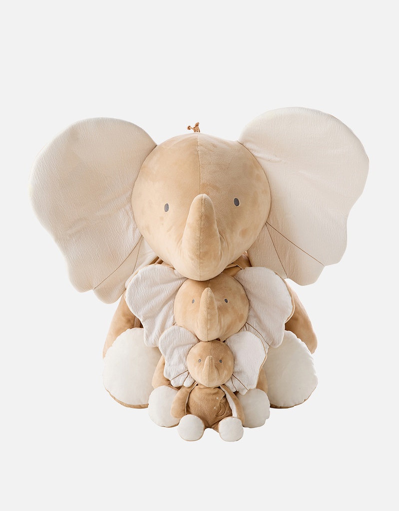 Noukie's - Doudou éléphant Jour &amp; Nuit - Bali