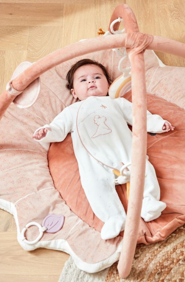 Noukie's - Tapis d'éveil - Popsie - Rose Poudré