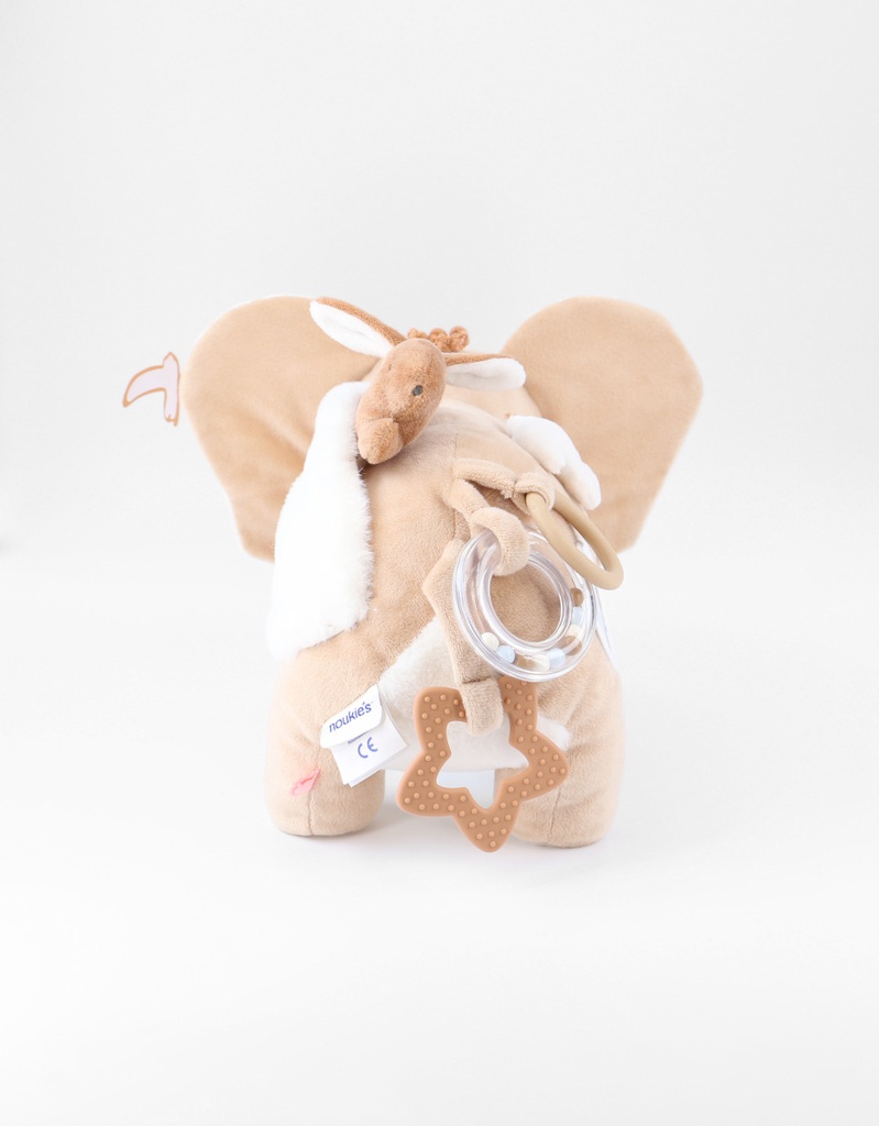 Noukie's - Doudou éléphant Jour &amp; Nuit - Bali