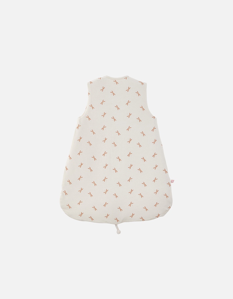 Noukie's - Gigoteuse 50 cm Imprimé Libellules en Jersey, Écru