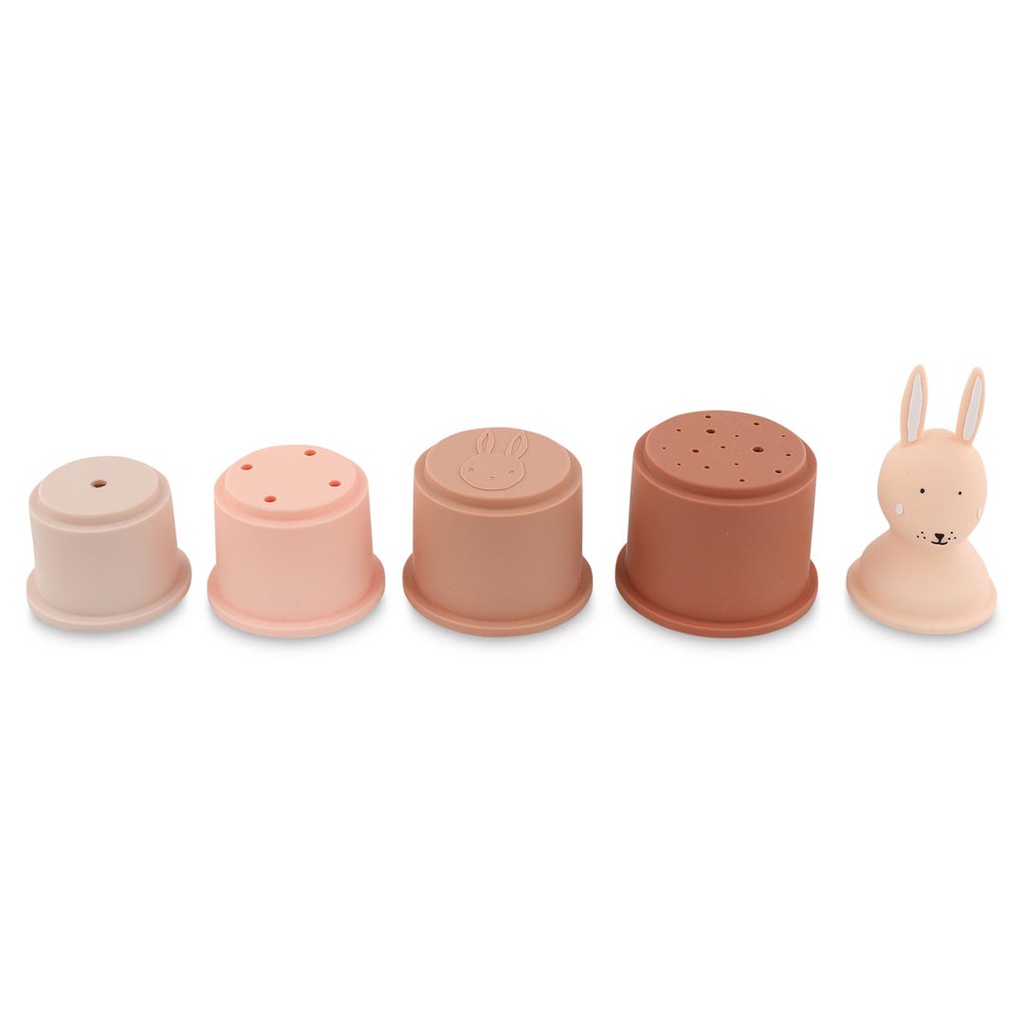 Trixie - Gobelets empilables 5 pcs - Mrs. Rabbit