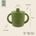 Trixie - Tasse d'apprentissage en silicone - Mrs. Cat
