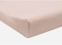 Jollein - Housse matelas à Langer Jersey 50x70cm Twinkling - Wild Rose