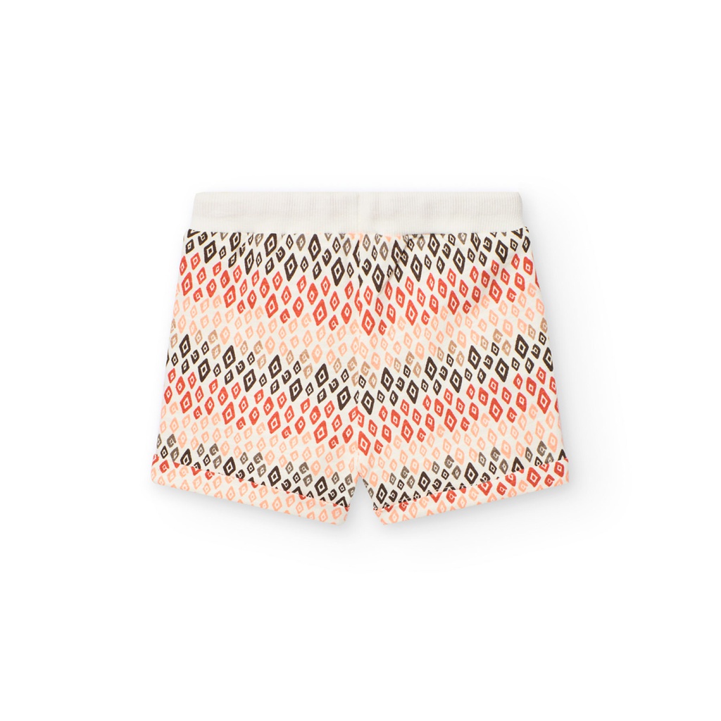 Boboli - Short en molleton imprimé - fille
