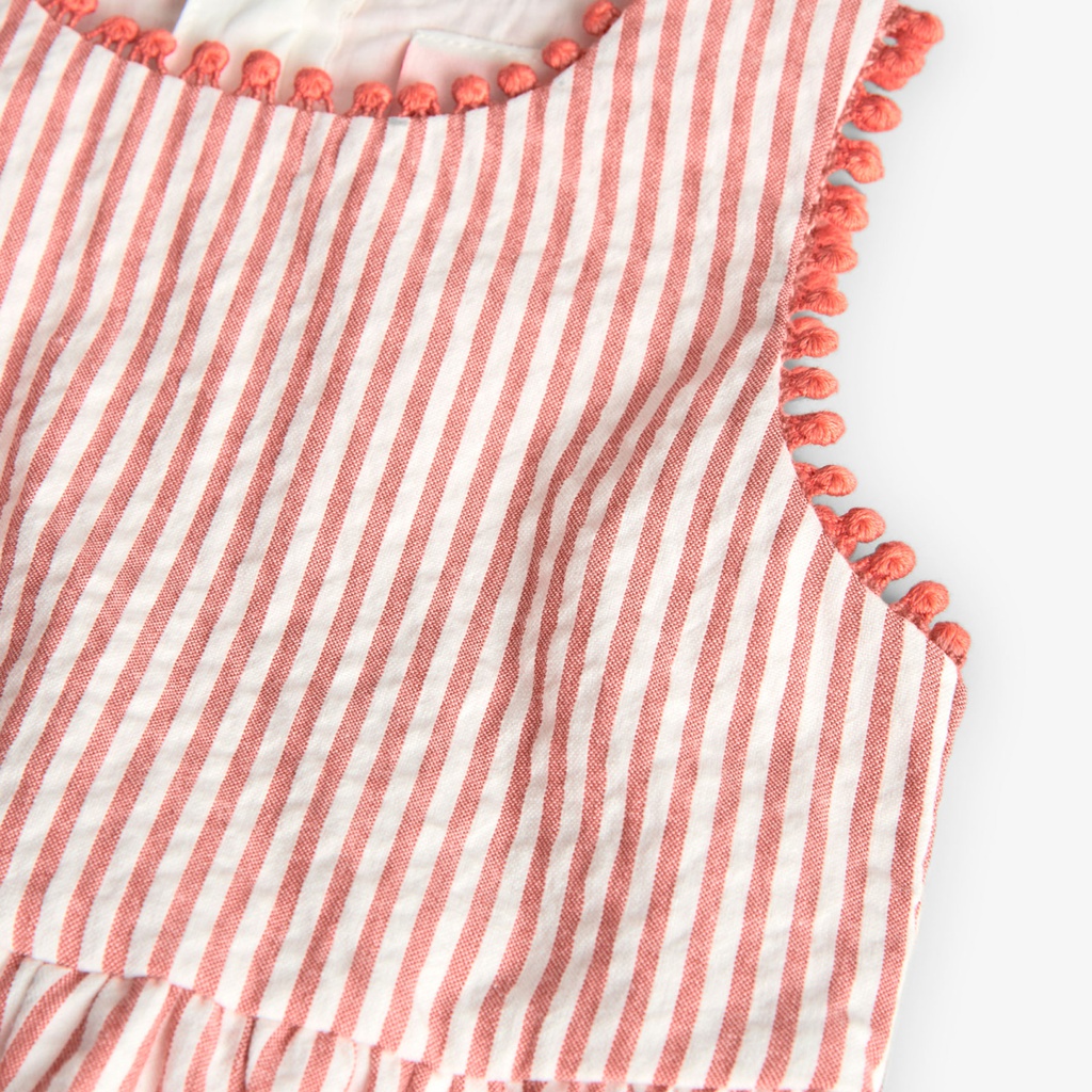 Boboli - Robe en popeline à rayures - fille