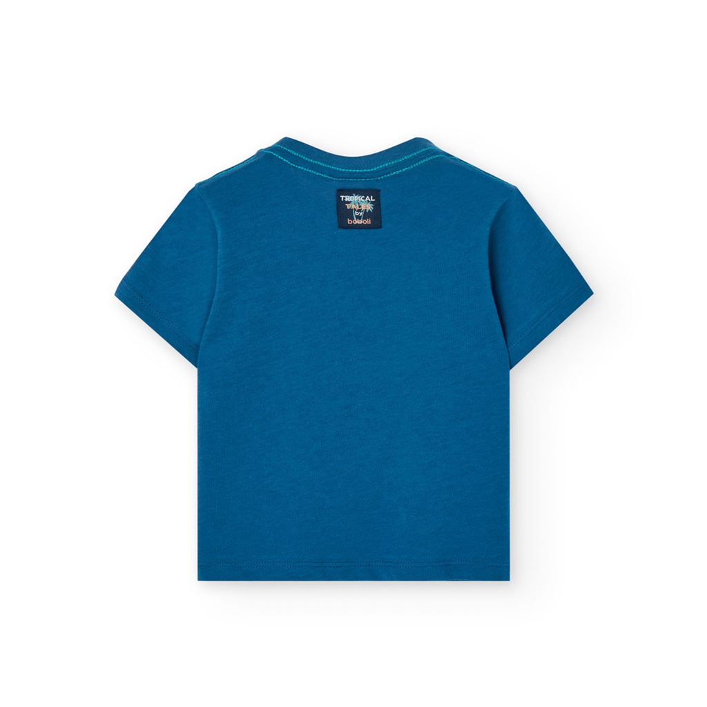Boboli - t-shirt bleu pour garçon