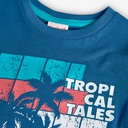 Boboli - t-shirt bleu pour garçon