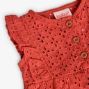 Boboli - salopette avec broderies - fille
