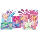 Crealign' - Cartes à créer - sirènes scintillantes - 5 ans +