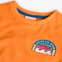 Boboli - T-shirt orange avec tortue - Garçon