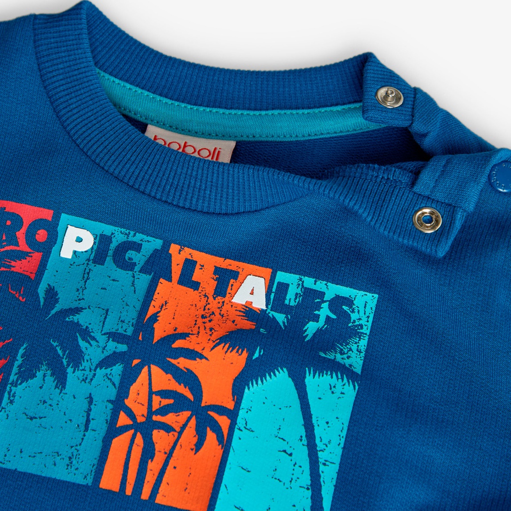 Boboli - sweat bleu pour garçon