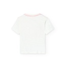 Boboli - T-shirt blanc tropical - garçon