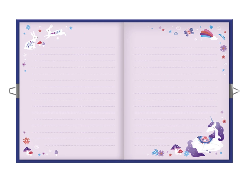 Janod - Carnet secret - Licorne Dreamland