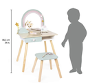 Janod - Coiffeuse en bois et accessoires Licorne