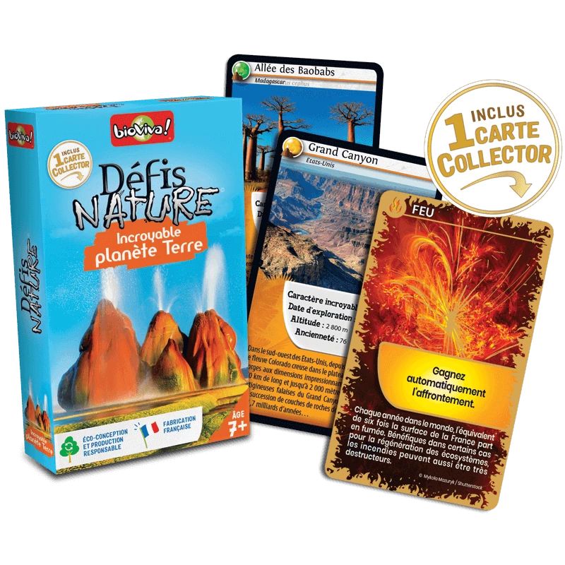 Bioviva! - Défis Nature - Incroyable Planète Terre - 7 ans et +