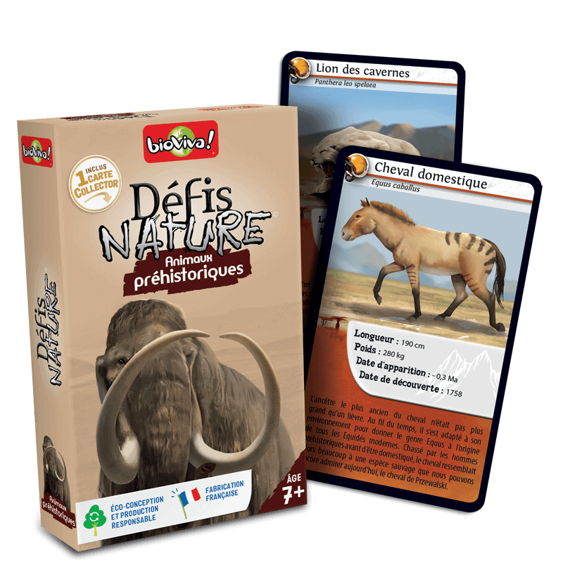 Bioviva! - Défis Nature - Animaux Préhistoriques - 7 ans et +