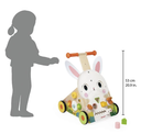 Janod - Chariot Multi-Activités - Lapin en bois