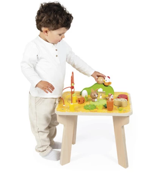 Janod - Table d'Activités - Ferme en bois