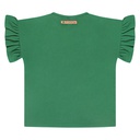 STAINS &amp; STORIES (BY BABYFACE) - T-shirt vert - fille