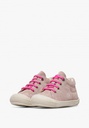 Naturino - chaussures Macks 2 - Suede Sole Bone Rose Fuschia