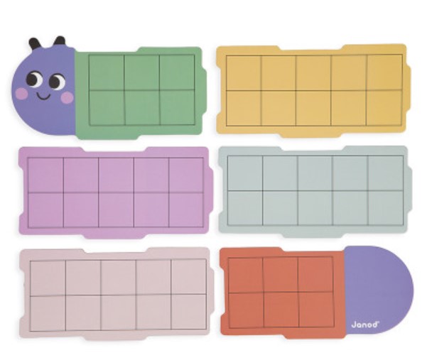 Janod - Apprentissage de l'écriture - le chenille - 4 ans +