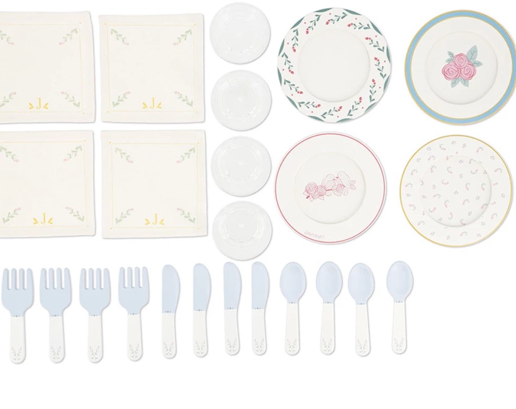 Janod - Dinette en valisette - 3 ans +