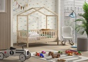 Vipack (JAXX) - Dallas lit cabane junior 70x140cm Naturel