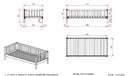 Vipack - Fritz Lit capitaine 90x200cm Milky Pine