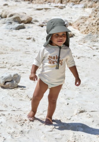 Lassig - t-shirt de bain à manches courtes anti uv - enfant