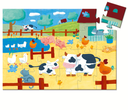 DJECO - Puzzle Les vaches à la ferme - 24 pcs