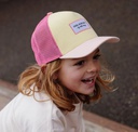 Hello Hossy - Casquette rose/jaune - Mini Chupa
