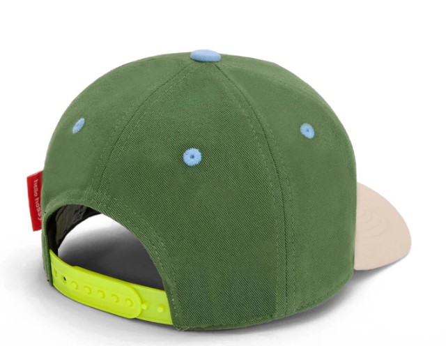 Hello Hossy - Casquette Verte/ taupe - Mini Oléa