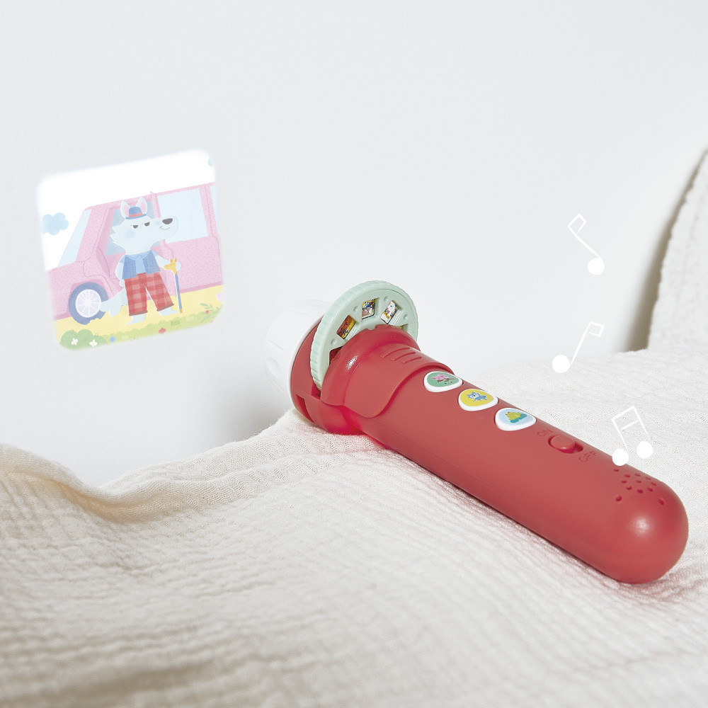 Janod - Lampe Sonore Merveilleuse - Loup, y es-tu ?