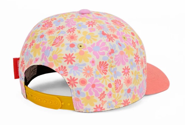 Hello Hossy - Casquette Retro Flowers  -  + 6 ans