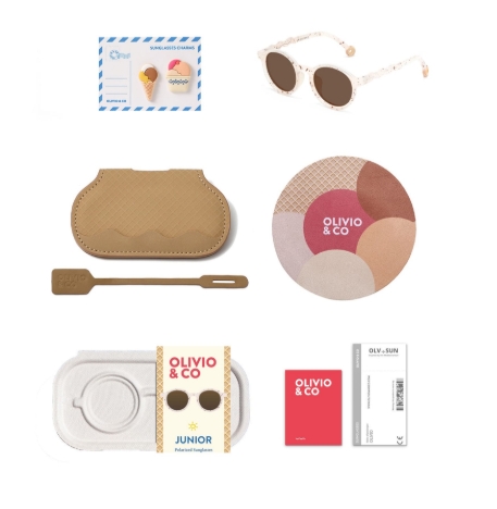 Olivio &amp; co - Lunettes de soleil - 3/5 ans - Vanilla Brownie