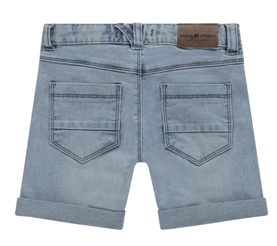 Stains &amp; Stories - Short en jeans - Garçon