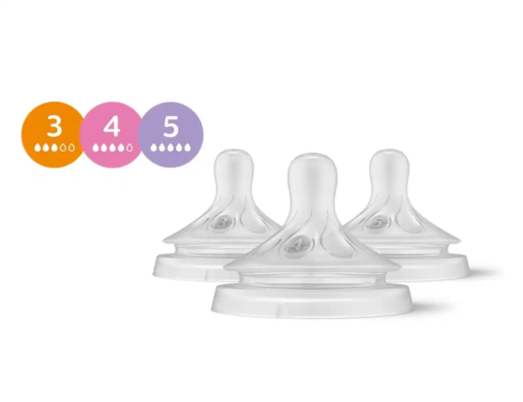 Avent - Pack Mix &amp; Match - Tétines 3, 4 &amp; 5