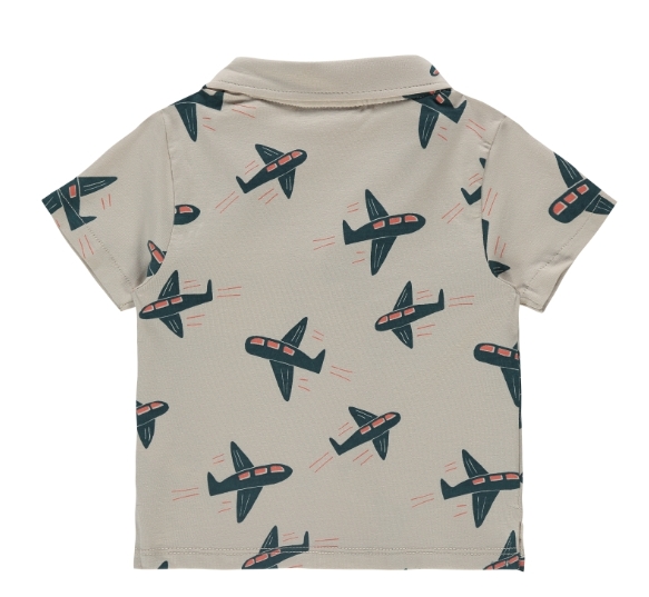 BABYFACE - Chemise courtes manches garçon - Motifs avions