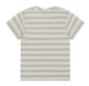 BABYFACE - T-Shirt garçon ligné beige/blanc