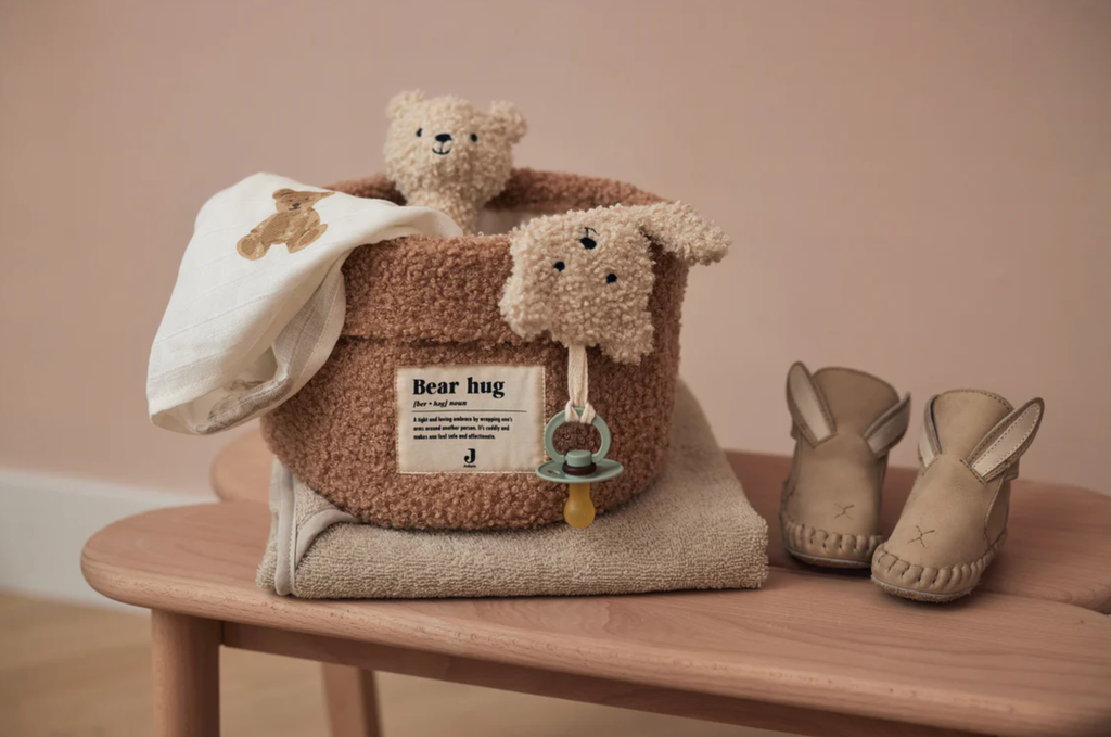 Jollein - Panier de Rangement Boucle - Biscuit