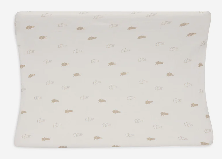 Jollein - Housse de Matelas à Langer Jersey 50x70cm - Happy Miffy - Nougat