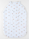 Noukie's - Nid d'ange été en Mousseline de coton et jersey blanc - Eléphant