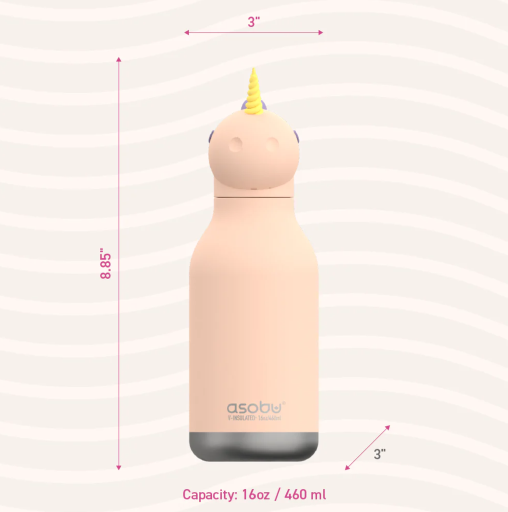 Asobu - Gourde 460 ml - Unicorn Bestie Bottle