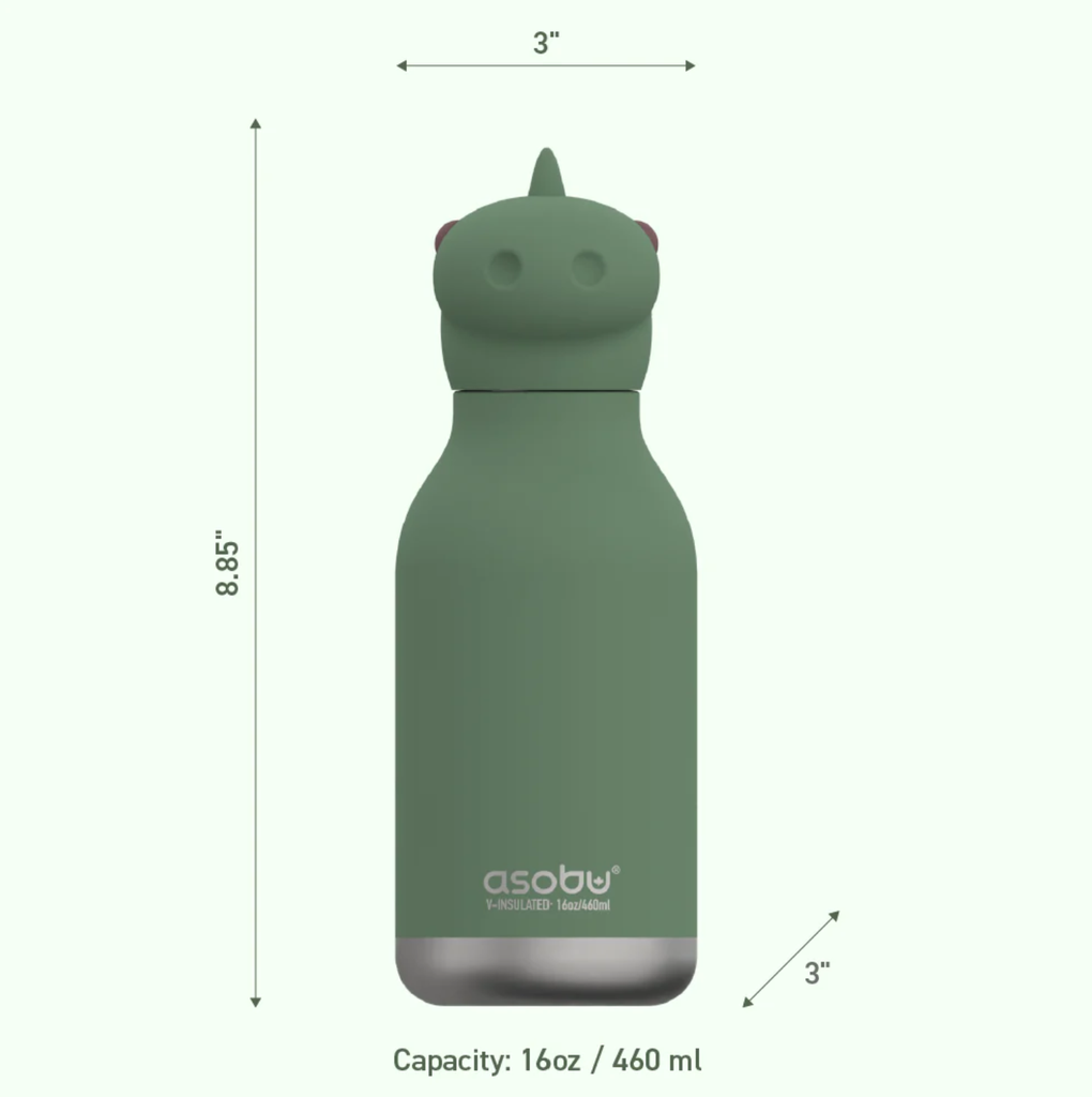Asobu - Gourde 460 ml - Dinosaur Bestie Botte