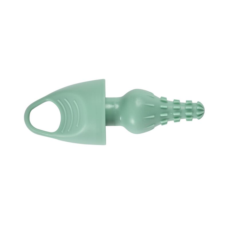 Béaba - Goupillon en silicone - Vert sauge