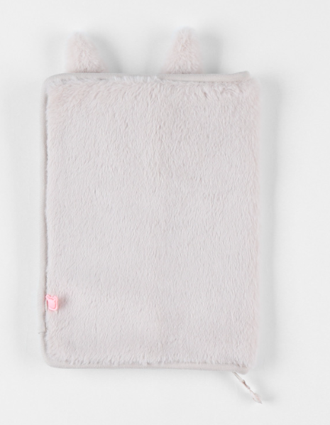 Noukie's - Protège carnet santé fausse fourrure - Moka